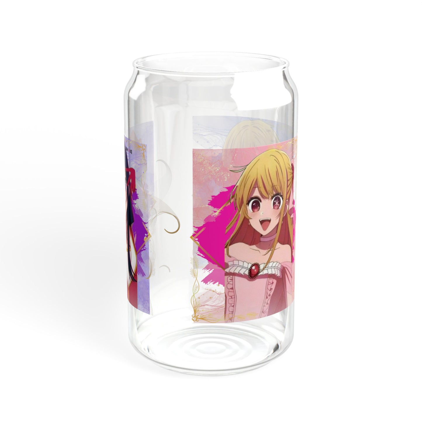 Ai, Aqua, Ruby Sipper Glass